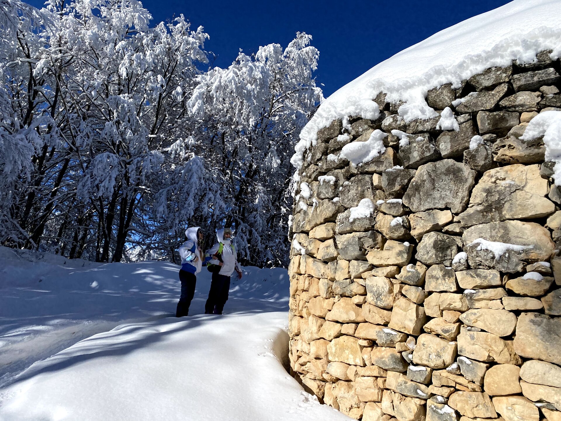 Ciaspolata A Passo Lanciano In Abruzzo Majellando